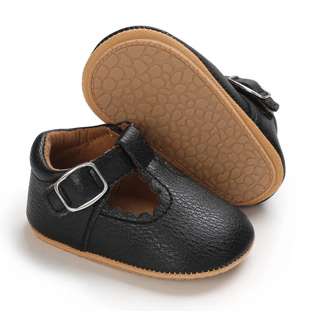 0-1 year old girls' casual princess rubber soled walking shoes Wholesale Baby Shoes