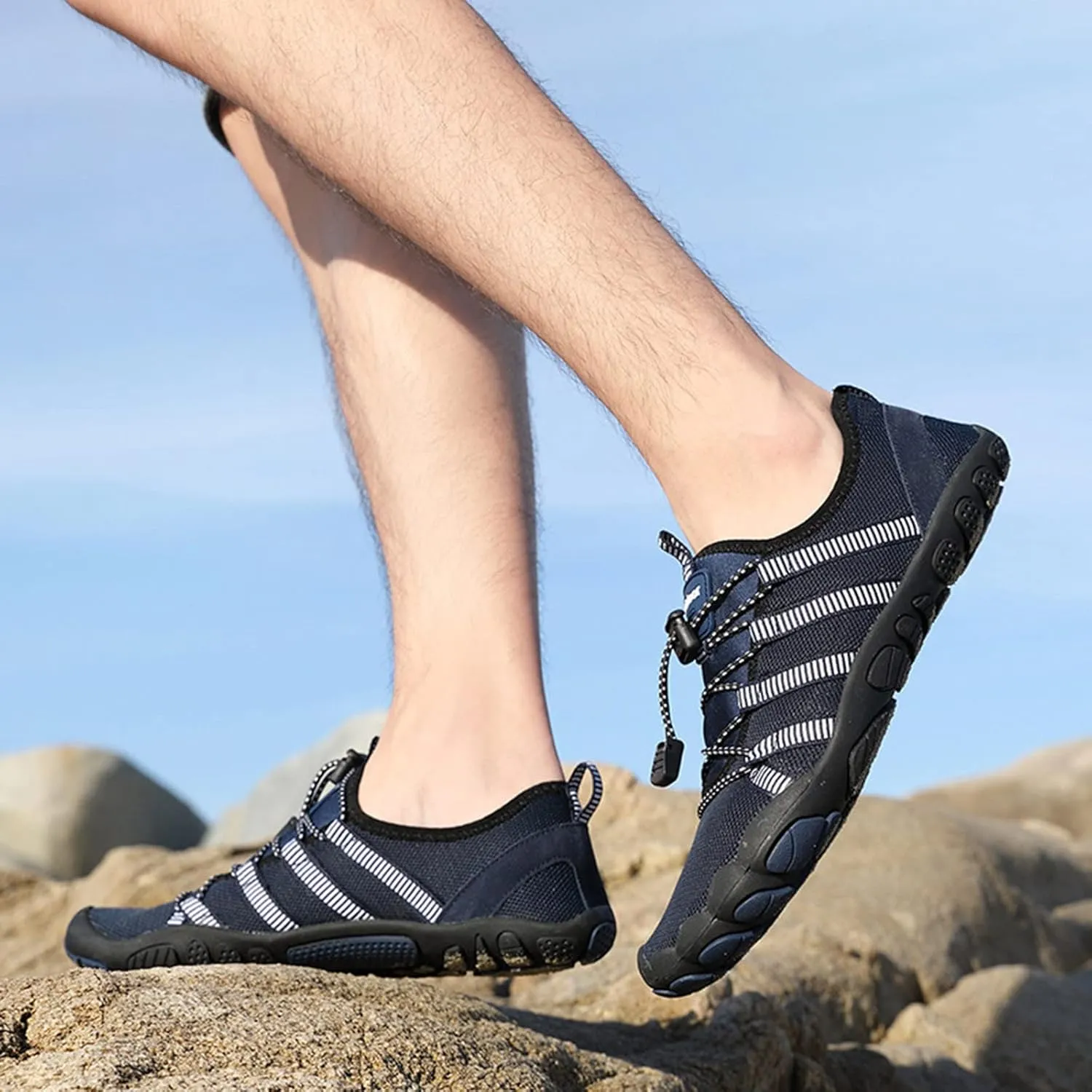 Barefoot Water Shoes Men Size 13 Barefoot Aqua Yoga Socks Quick Dry Hiking Water Shoe Extra Wide Water Shoes for Women Zero Drop Shoes for Beach Swim Surf Water Sport