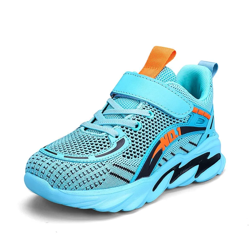 Boys' shoes high quality breathable non-slip sports shoes