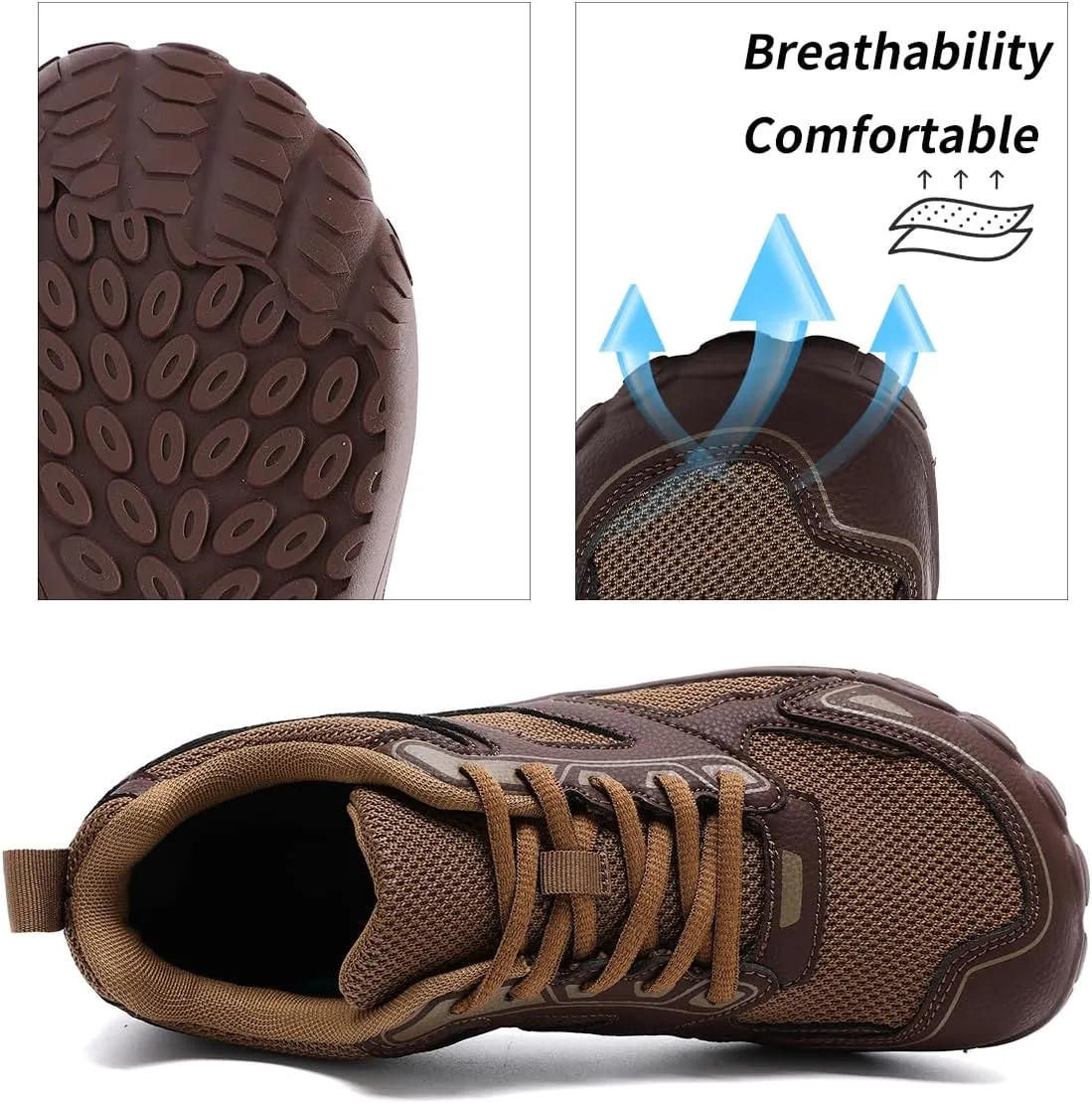 Men's Shoes Running Road Walking Sneakers Sports Athletic Workout Gym Shoes Casual Comfortable Breathable Fashion
