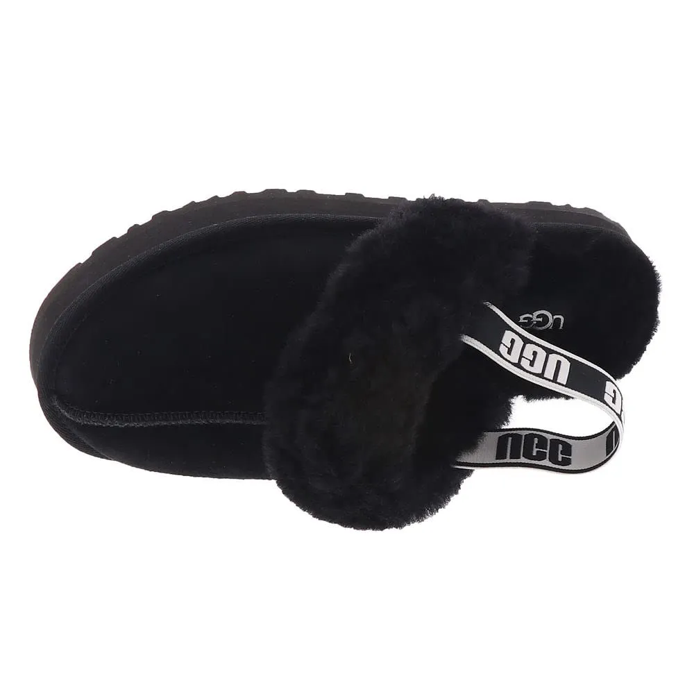 UGG Unisex-Child Funkette Slipper, Black