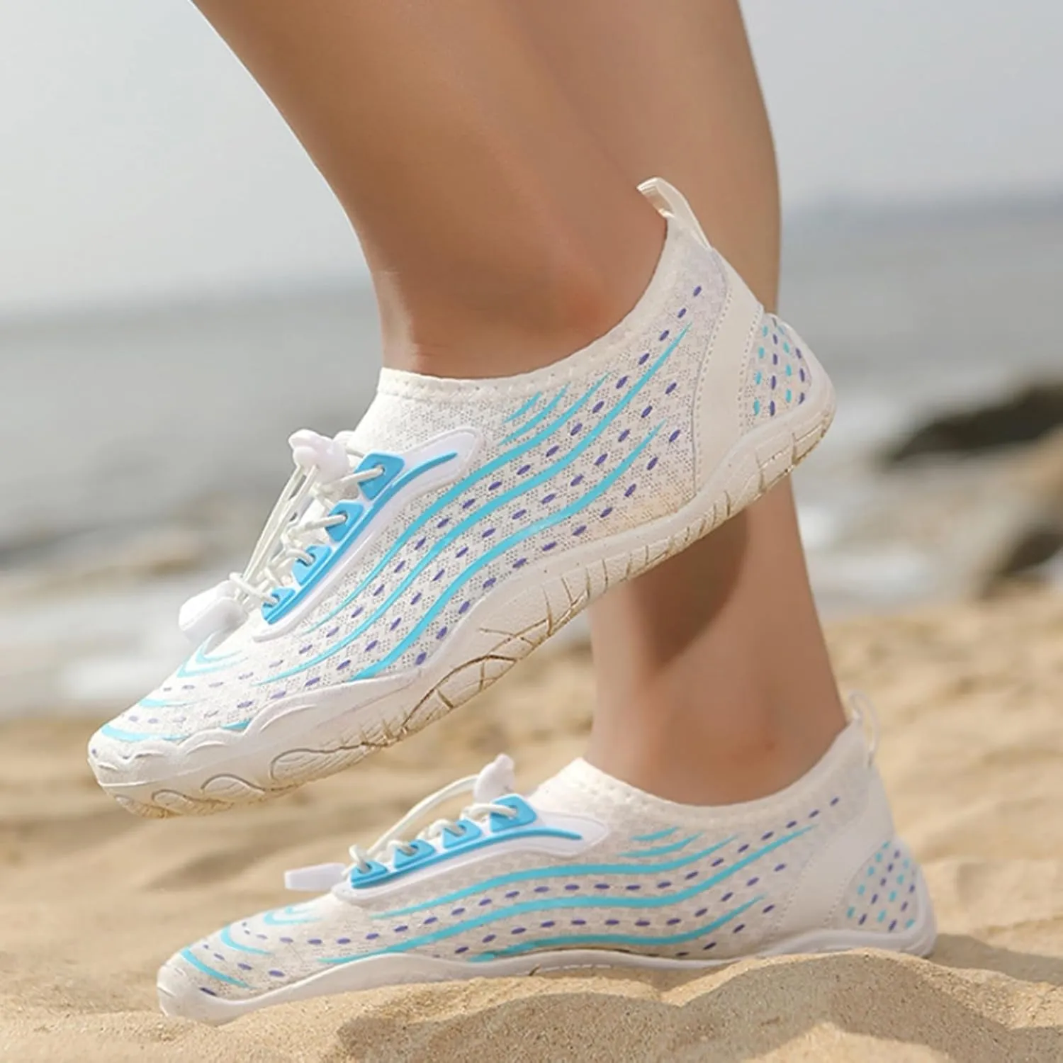 Water Shoes for Women Men Beach Athletic Barefoot Shoes Summer Outdoor Sports for Women Men Beach Athletic Barefoot Sports Outdoor Sports Footwear for Hiking Swim Beach River Pool