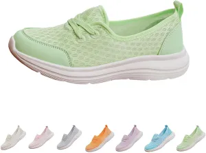 Women's Soft Sole Mesh Comfort Orthopedic Shoes,Orthopedic Shoes for Women,Walking Sneakers Women Comfort,Comfortable Flat Arch Support Wedge Sneaker Lightweight Fashion Breathable Loafer