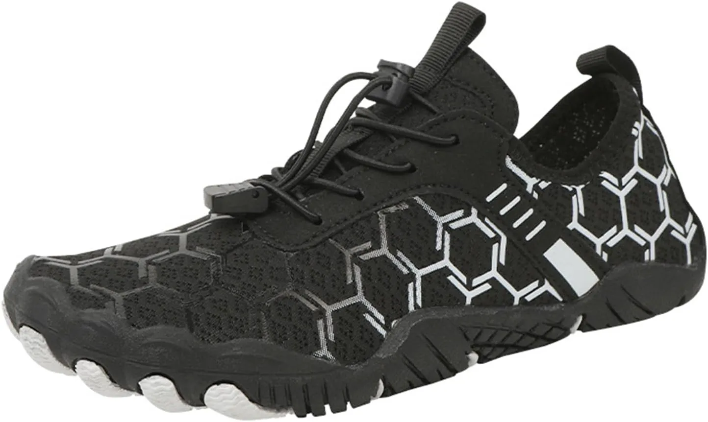 Women's Walking Tennis Shoes Breathable Slip On Mesh Knitted Flats Casual Comfortable Athletic Gym Walking Shoes Fashion Sneakers On Feet All Day Black